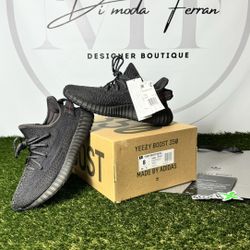 Adidas Yeezy Boost 350 Black Reflective Size 8  New In Box With Tags 