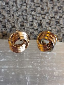 Vintage Love Knot Stud Earrings