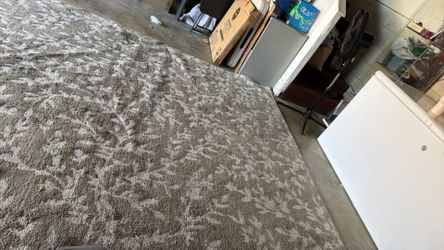 Free rug too big good condition