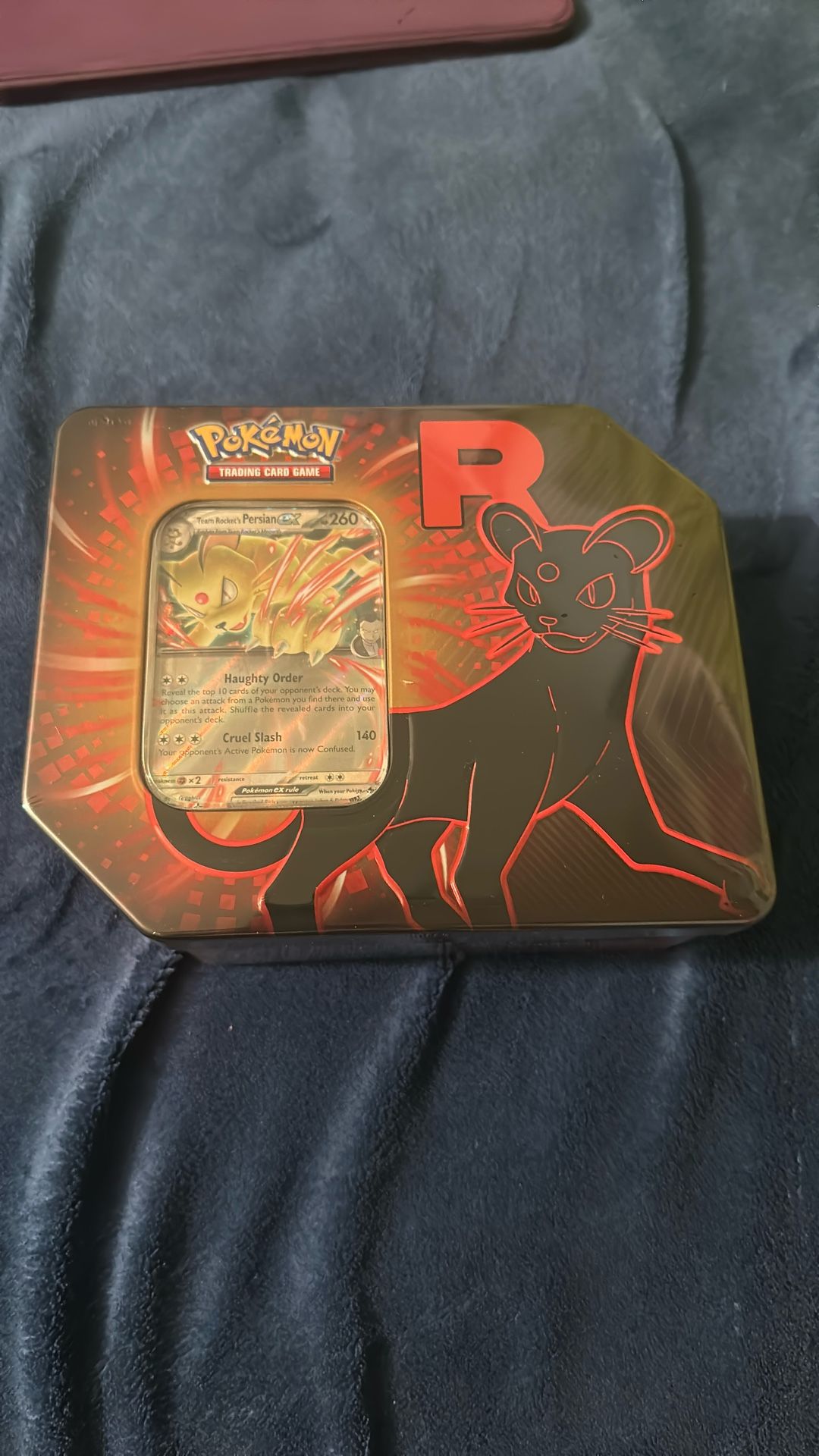 Pokémon Destined Rivals Tin Persian
