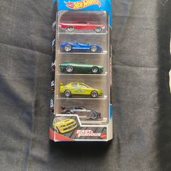 Hotwheels Fast & Furious 5 Pack