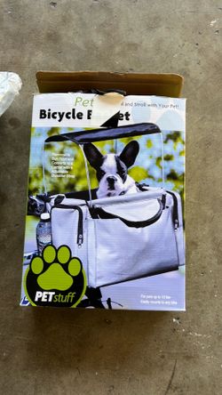 Pet bicycle basket