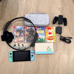 Nintendo Switch Animal Crossing Edition Bundle