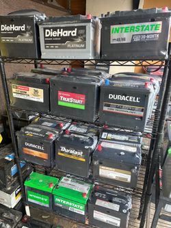 Car batteries