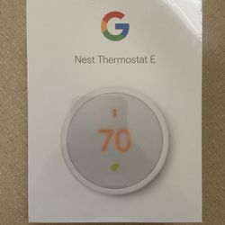 Google Nest Thermostat E