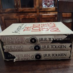 Lord of the Rings Book Trilogy