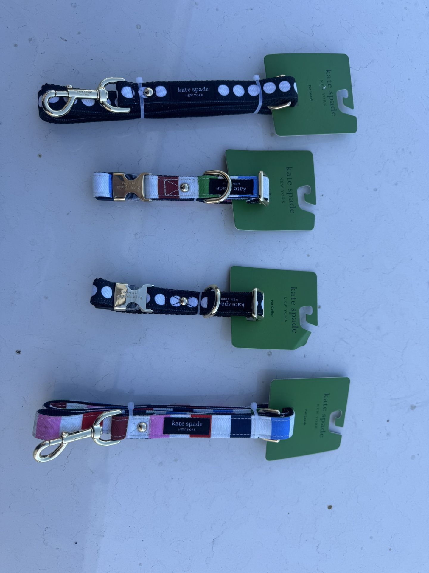 Kate Spade , Dog Leash & Dog Collar