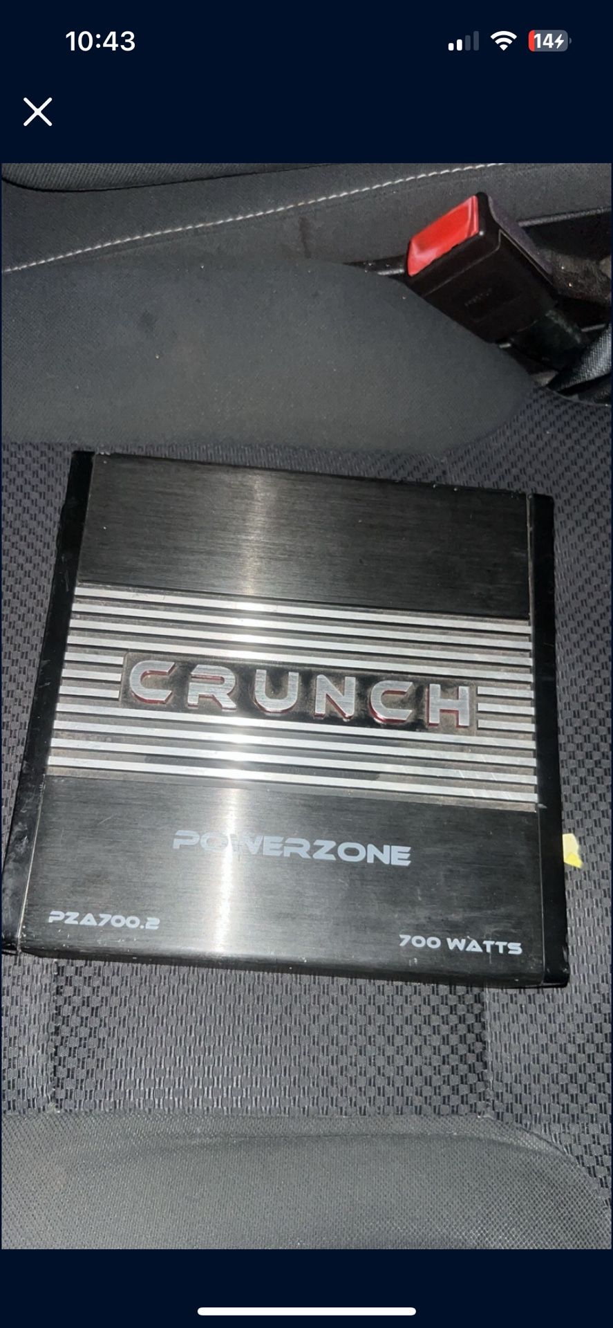 Crunch Amplier 700 Watts