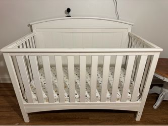 Archer 4-in-1 Convertible Crib + mattress