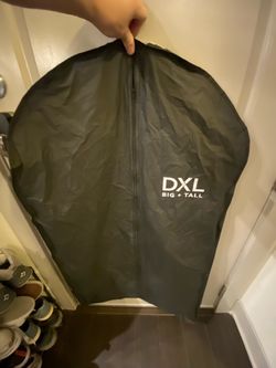 DXL Big & Tall Vinyl Zipper Garment Bag
