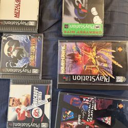Original PlayStation games - Excellent Condition