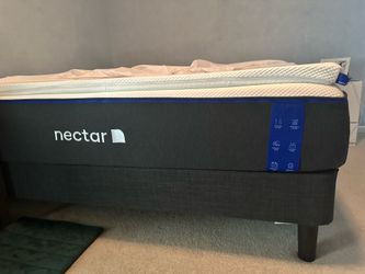 King Size Nectar Mattress and Bed Frame