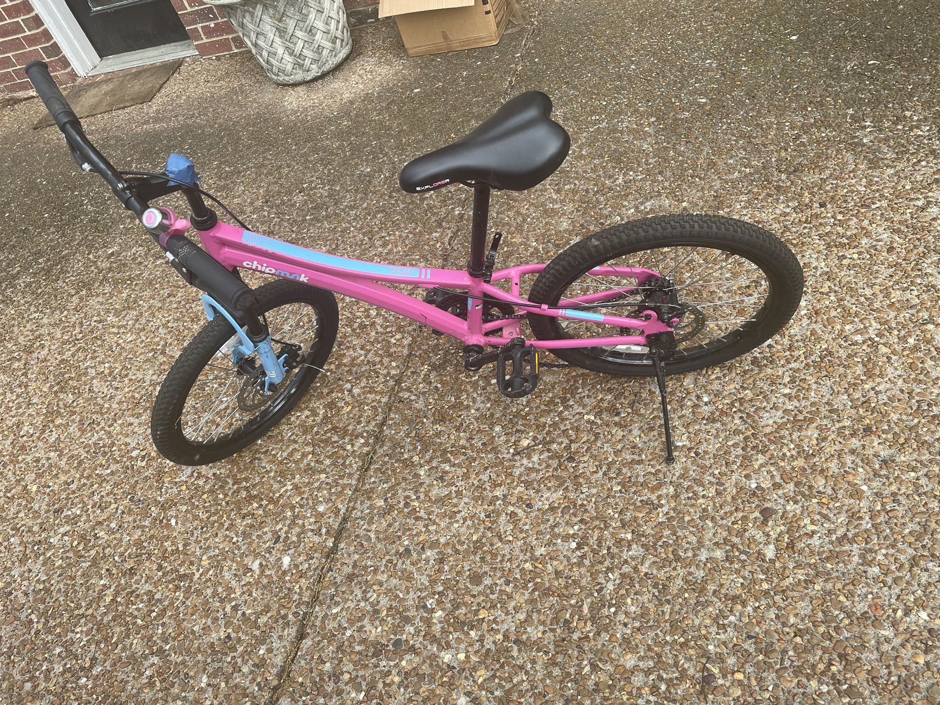 Chipmunk Kids Bike - Pink & Blue