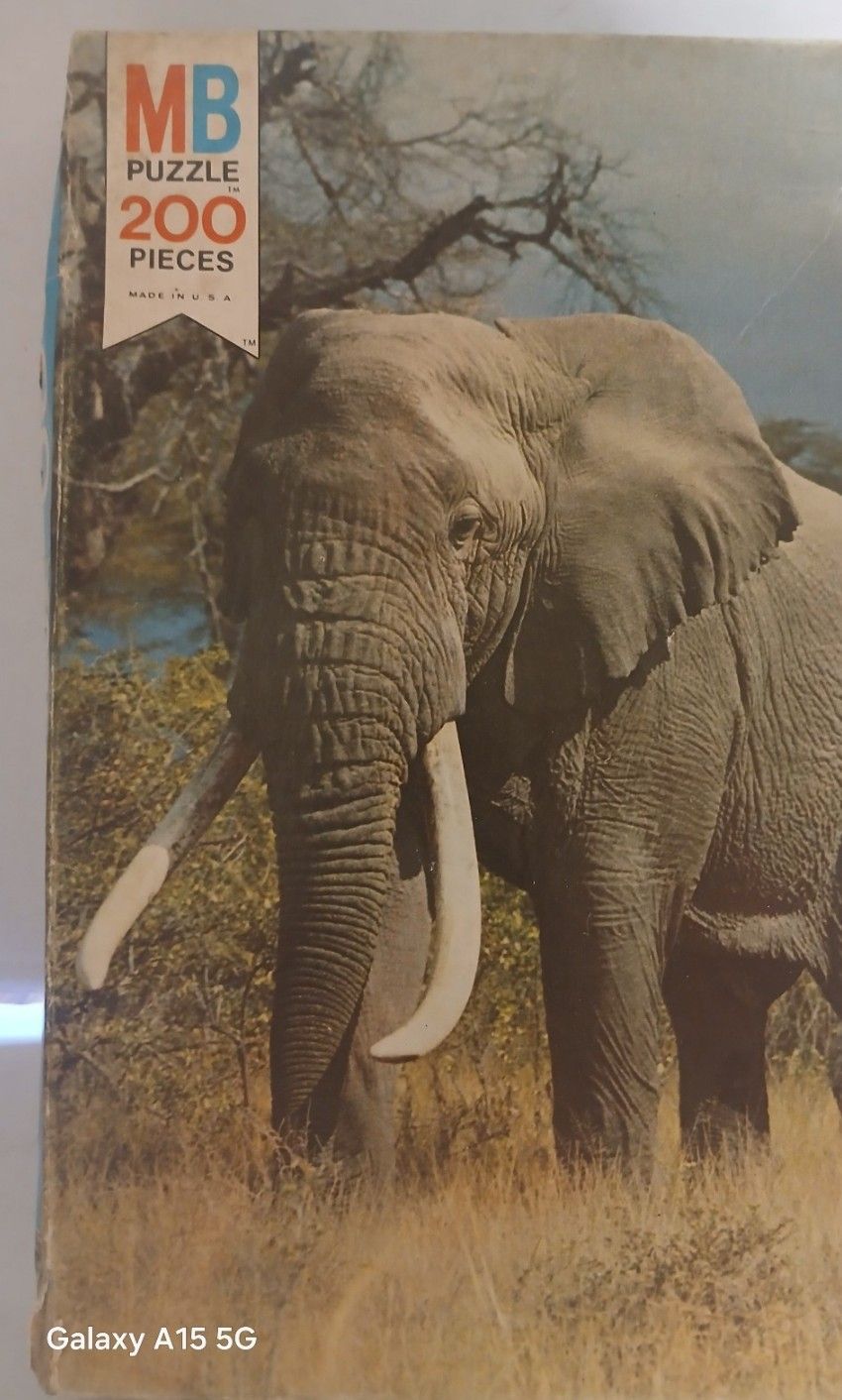 Vintage MB jigsaw Puzzle 
