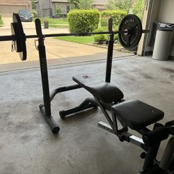 Total Body Weight Bench Squat Curls Incline Decline With 300 Lbs 