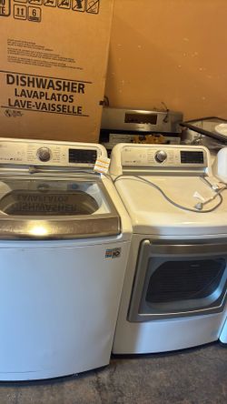 Pair of LG Washer and Dryer