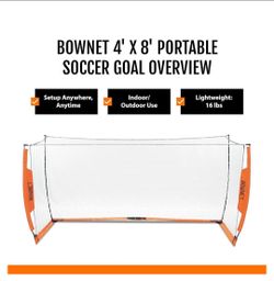 Bownet Portable Soccer Goal – Folding Pop Up