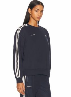 Adidas Originals x Sporty & Rich Crew neck sweater size M