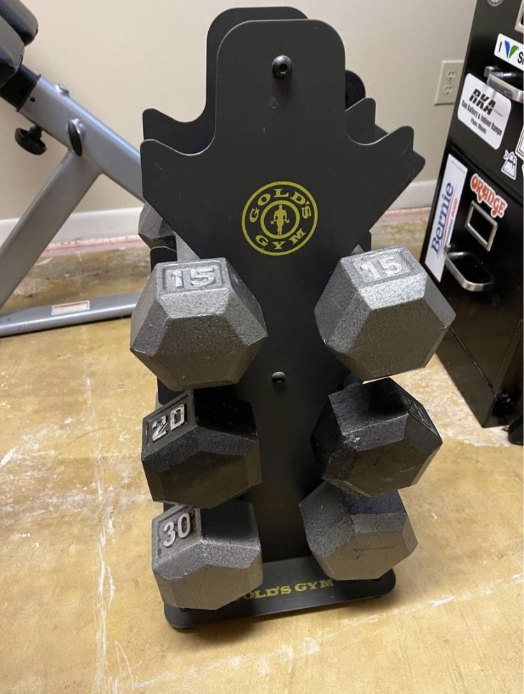 Squat Rack Gold's Gym Dumbbell Set With Rack Golds Gym Xr35