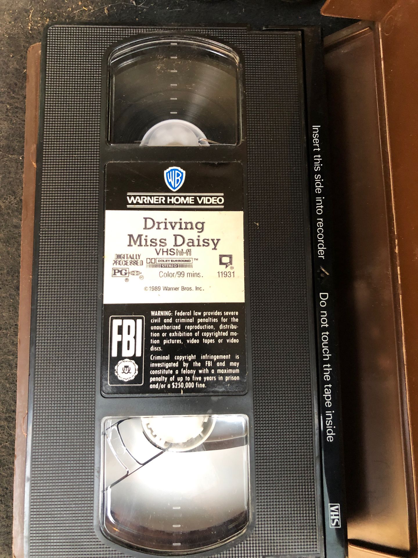 VHS driving miss Daisy