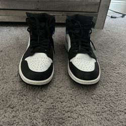 Jordan 1 Mid White Black Racer Blue