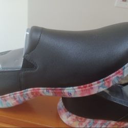 Klogs Leena Abyss Brilliant leather upper shoes 9.5 M BRAND-NEW with Box