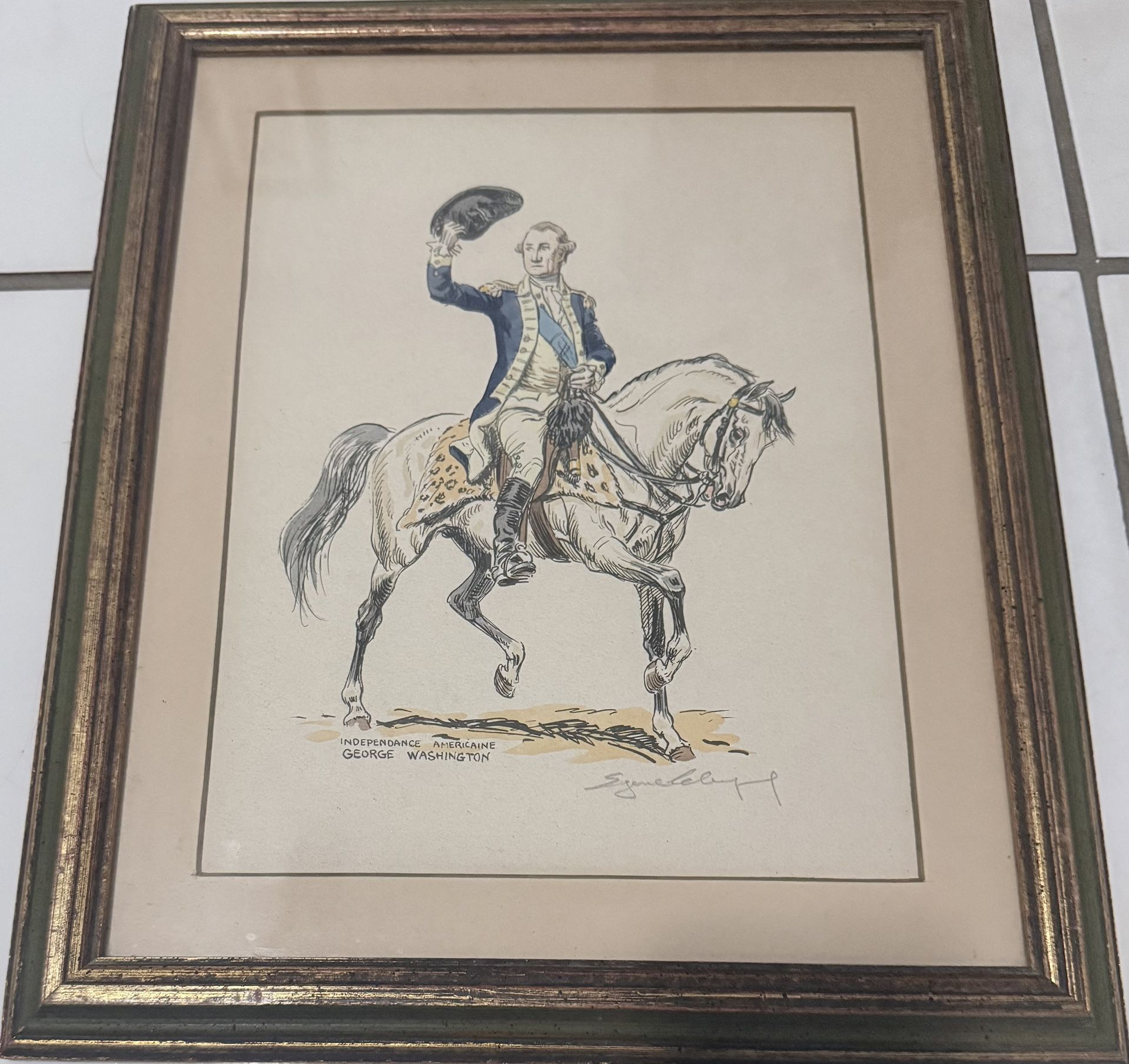 Old Antique Lithography