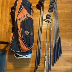 Callaway X2 Hot Golf Club set / 12 Clubs / Reg Flex / Odyssey Putter