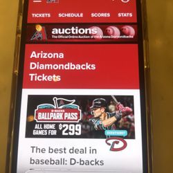 Az Dbacks Tickets