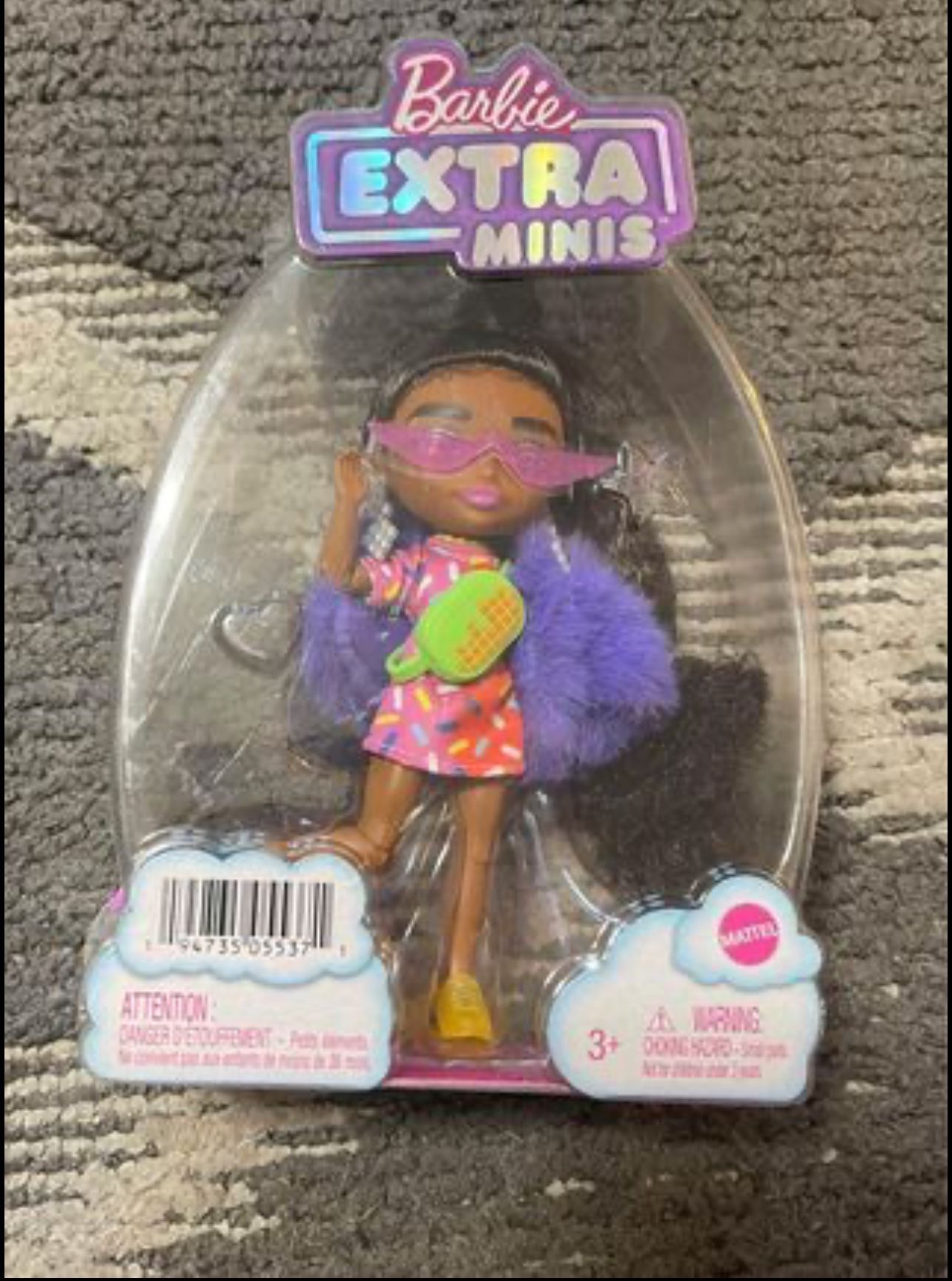 Barbie Extra Minis Doll #1 With Doll Stand
