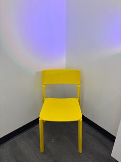IKEA yellow chair