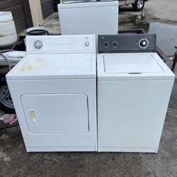 Washer And Dryer