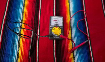 Commercial Electric Analog Multimeter