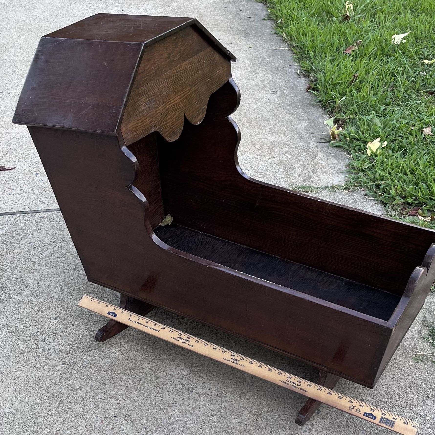 Wooden Baby Bassinet