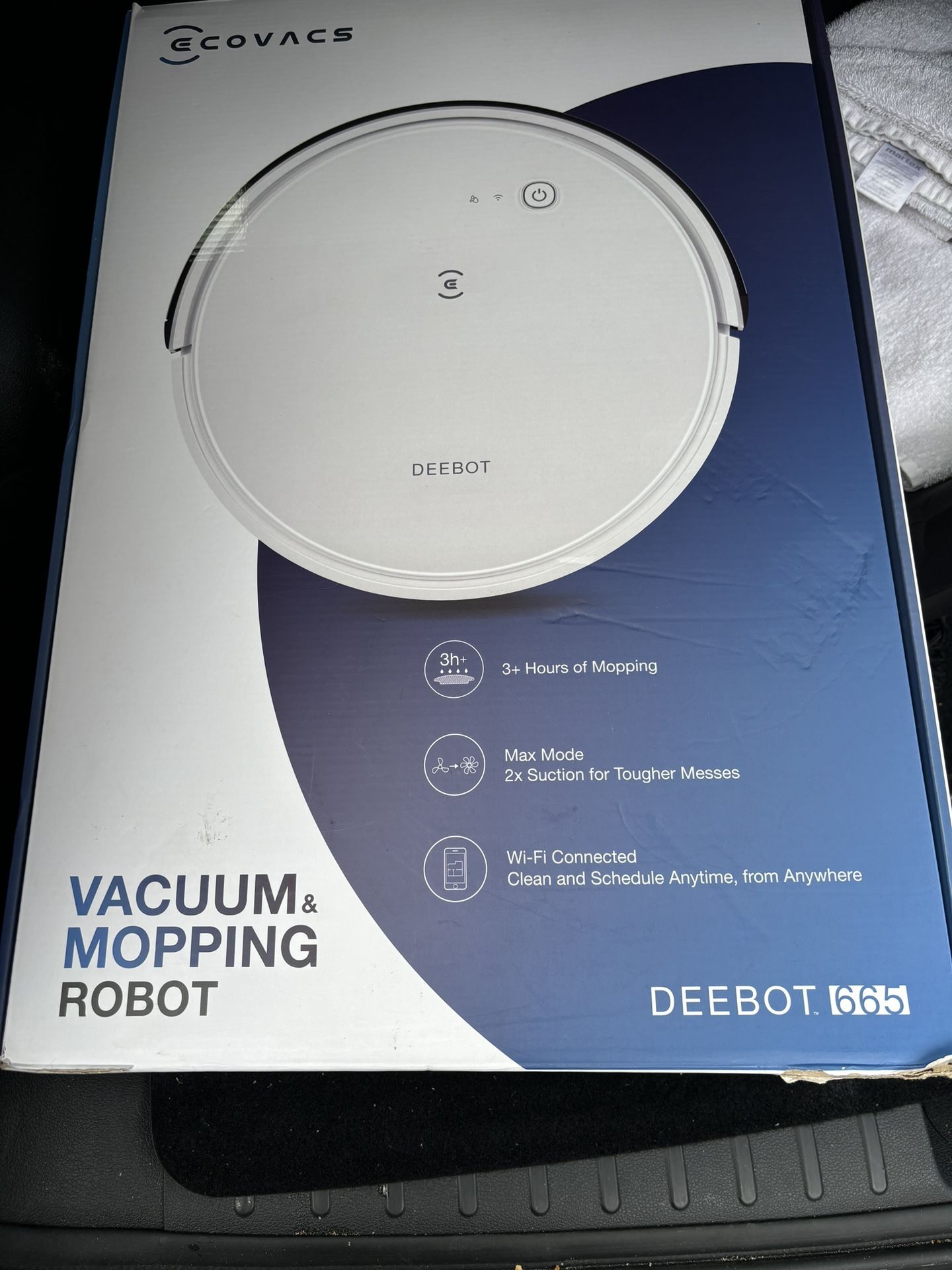 Robotic Vacuum/mop - deebot 665