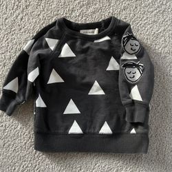 Kid + Kind Sweatshirt 6-12 Months - Baby Clothes