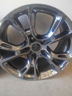20" Original Jeep SRT chrome rims