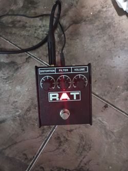 ProCo RAT 2 Guitar Distortion Effect Pedal fully working and tested - Electric Guitar Distortion Pedal