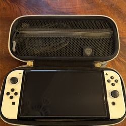 Switch OLED W/256 gigabyte SD Card