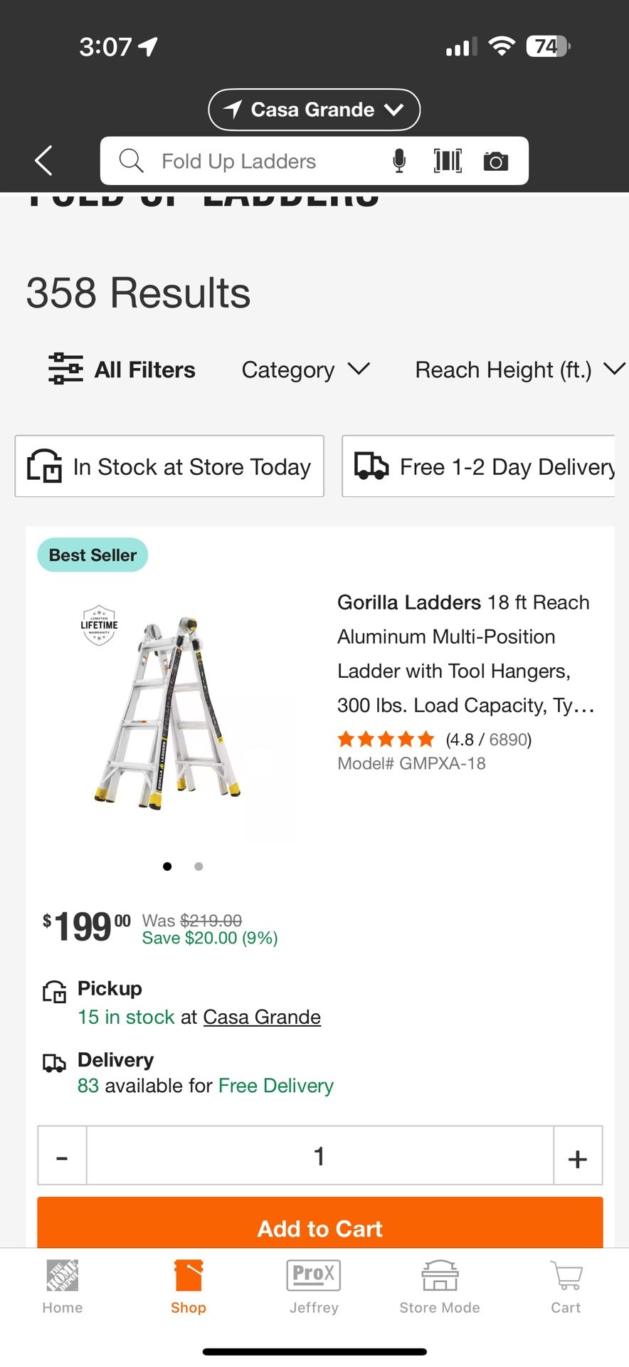 Gorilla Ladder