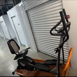 Convenient Hybrid Exercise Bike and Elliptical 