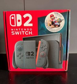 Nintendo switch 2 with Mario kart bundle 