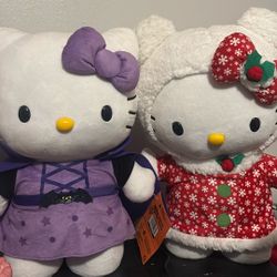 2 Hello Kitty Seasonal Greeters