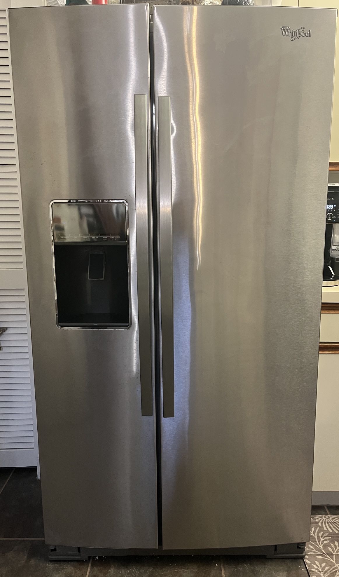 Whirlpool Side By Side Fridge Stainless