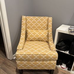 Yellow Slipper Chair
