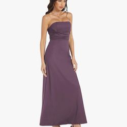 Tube Top Maxi Dress Sz L (Brand New)