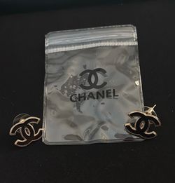 black earrings