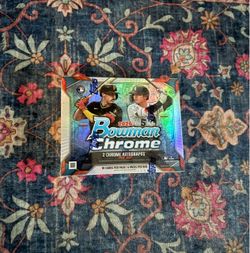 2026 Topps Bowman Chrome Hobby Box