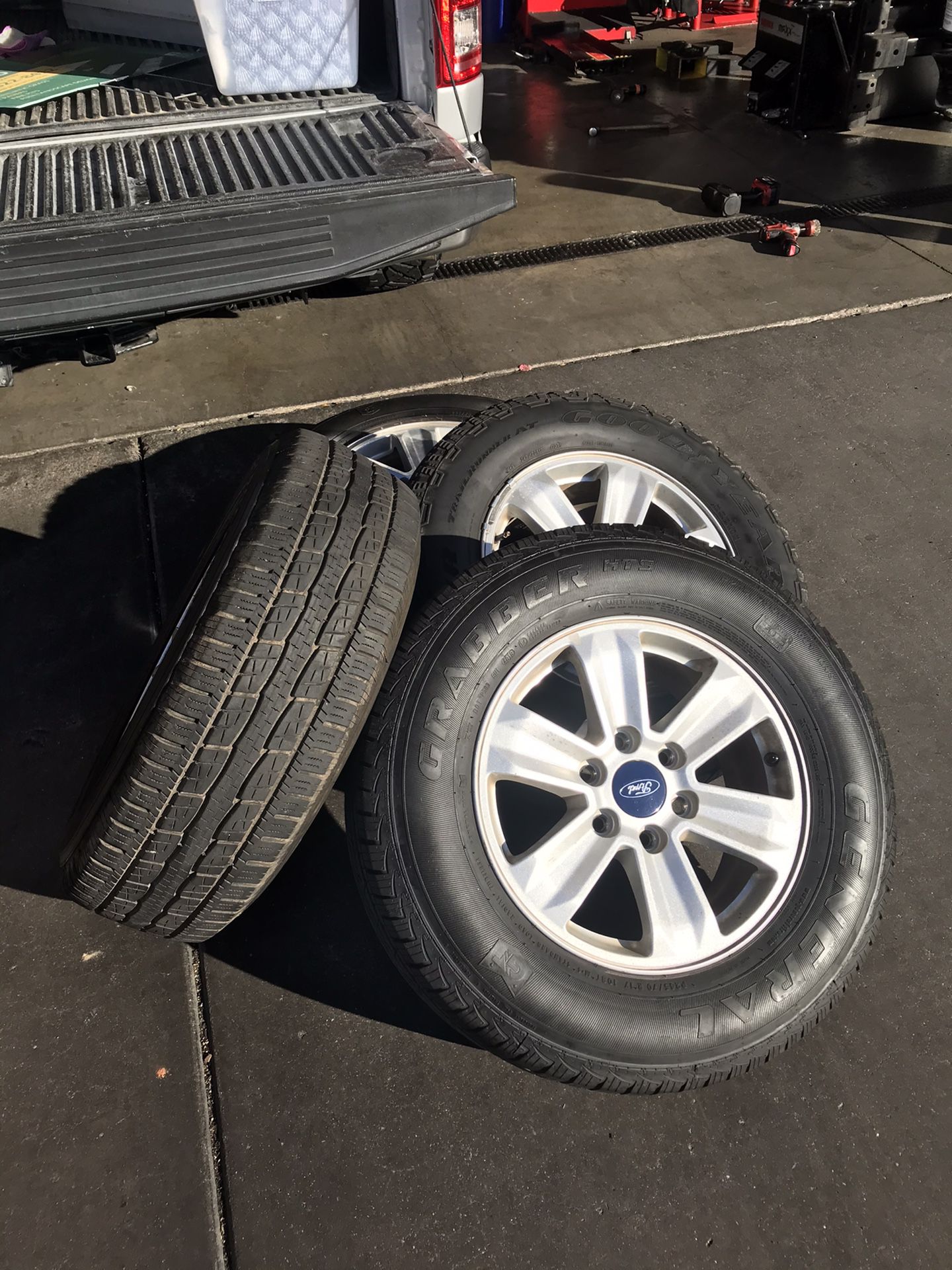 2016 Ford F-150 Stock Tires/Rims