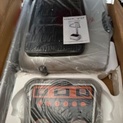 100%New POWER STEP PLUS Whole Body Vibration Cellulite Reduce Exercise Platform Machine